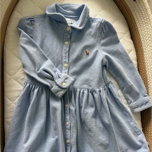 Ralph Lauren Sky Blue Kids Dress